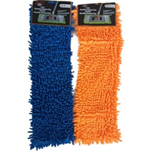 2 Adet Nemli Ve Kuru Makarna Mop Ucu Mikrofiber Paspas Yedeği 40 Cm