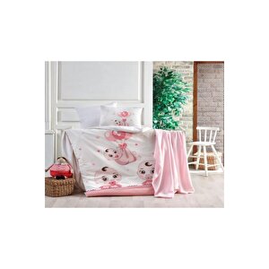 Tek Kişilik Ranforce Bebek Nevresim Takımı Babies Pink