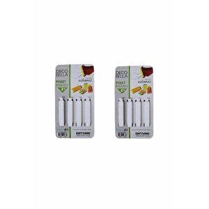 12\'li Renkli Poşet Klipsi