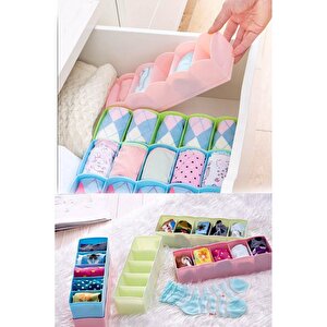 Çekmece İçi Çorap Kravat Aksesuar Düzenleyici 5 Bölmeli Organizer