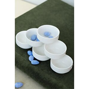 6 Cm Porselen 6 'lı Joker Mini Reçellik Sosluk