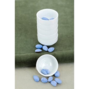 6 Cm Porselen 6 'lı Joker Mini Reçellik Sosluk