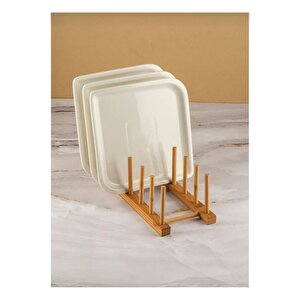 Ahşap Mutfak Organizeri, Ahşap Mutfak Düzenleyici, Ahşap Tabaklık, Ahşap Bardaklık,