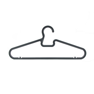 20'li Elbise Askısı İnce Model Antrasit