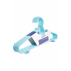 6 Adet Plastik Elbise Askısı Dolap Askısı Esnek Askı