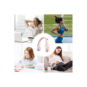 Şarjlı – 3 Kademeli – Taşınabilir Boyun Tipi Fan Şarj Edilebilir Serinletici  Taşınabilir Boyun Fanı