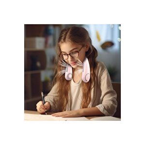 Şarjlı – 3 Kademeli – Taşınabilir Boyun Tipi Fan Şarj Edilebilir Serinletici  Taşınabilir Boyun Fanı