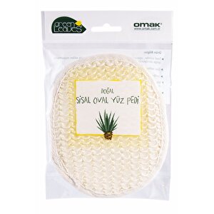 Sisal Yüz Pedi Yüz Lifi Cilt Temizleme Lifi