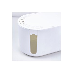 Mcblue Antrasit Kablo Düzenleyici Çoklu Priz Kutusu