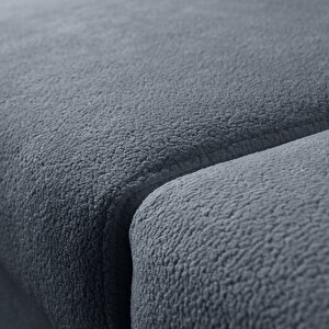 Eymense Aries Yataklı Sandıklı Köşe Takımı Mavi Sol Köşe