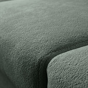 Eymense Aries Yataklı Sandıklı Köşe Takımı Yeşil Sol Köşe