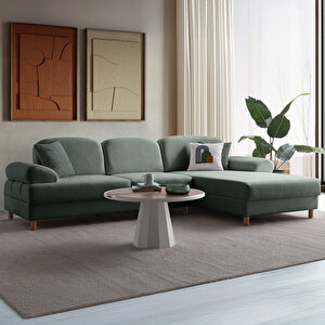 Aries Yataklı Sandıklı Köşe Takımı Yeşil Sağ Köşe Yeşil