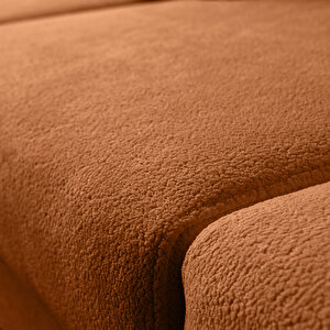 Eymense Aries Yataklı Sandıklı Piyonlu Köşe Takımı Turuncu Sol Köşe