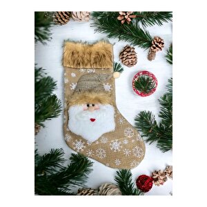 Yılbaşı Çam Ağacı Çorabı 30 Cm Mix (1 Adet)