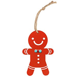 8 Adet Pancake Man 10*6cm Yılbaşı Süsü