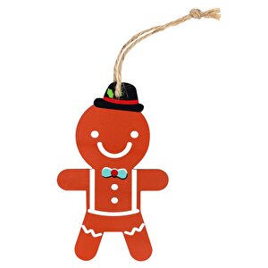 8 Adet Pancake Man 10*6cm Yılbaşı Süsü