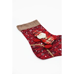 Noel Profesör Çorap 42*26cm Yılbaşı Süsü