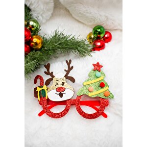 Yılbaşı Temalı Noel Parti Gözlük
