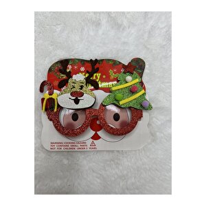 Yılbaşı Temalı Noel Parti Gözlük
