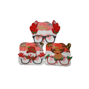 Yılbaşı Temalı Noel Parti Gözlük
