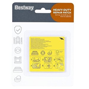 Şişme Yatak Yastık Havuz Oyuncak Vs. Tamir Onarım Yaması 62068 + Japon Yapıştırıcısı