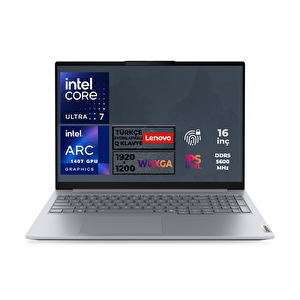 Thinkbook 16 G8 Ultra 7 255h 32gb 512gb Ssd 16" Wuxga Freedos Notebook 21sk007utx 002