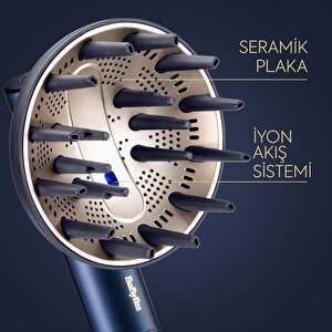 Babyliss Saç Kurutma Ve Şekillendirme Seti Air Wand, Difüzör Başlık Dahil, 1600w, 3 Başlık, İyon Teknolojisi