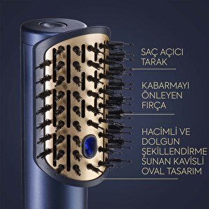 Babyliss Saç Kurutma Ve Şekillendirme Seti Air Wand, Paddle Başlık Dahil, 1600w, 3 Başlık, İyon Teknolojisi