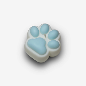 Lavanta Kokulu Mavi Pati Figürlü Soya Mumu - Rahatlatıcı Dekoratif Mum