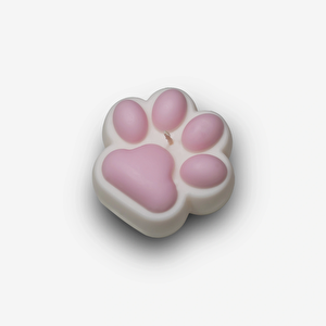 Japon Kiraz Çiçeği Kokulu Pembe Pati Figürlü Soya Mumu - Dekoratif Kokulu Mum Ağaçlı