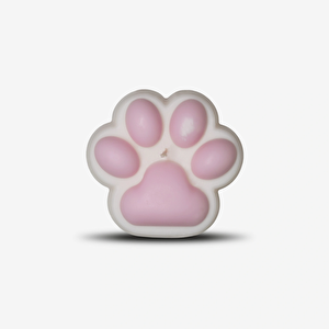 Japon Kiraz Çiçeği Kokulu Pembe Pati Figürlü Soya Mumu - Dekoratif Kokulu Mum Ağaçlı