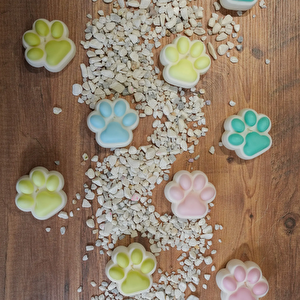 Portakal Çiçeği Kokulu Sarı Pati Figürlü Soya Mumu - Ferahlatıcı Dekoratif Mum