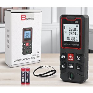 Texta B40 Temel Seviye Lazer Mesafe Ölçer Lazermetre Hobi Ve Hafif İşler İçin