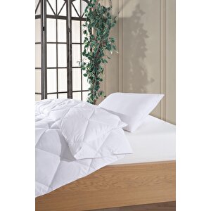 Eco | Tek Kişilik Yorgan Seti 1000 Beyaz