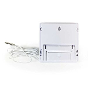 Diwu Htc-2 Problu Termometre Nem Ölçer Saat Takvim