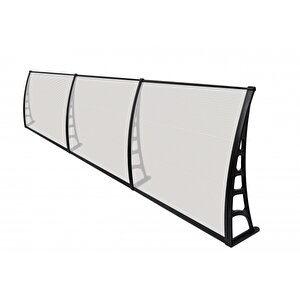 Crocus Kapı Pencere Üstü Pratik Sundurma 80x360 – Şeffaf