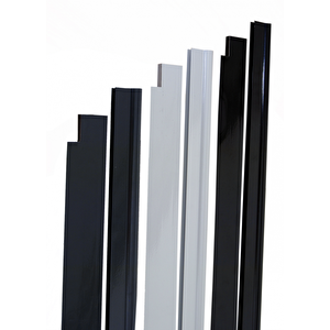 Pratik Sundurma Kapı Pencere Üstü 100x360 Cm Antrasit Gri 6 Mm Levhalı