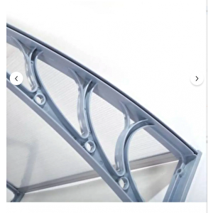 Kapı Pencere Üstü Pratik Sundurma 200 X 80 Şeffaf