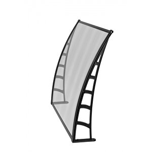 Cosmos Kapı Pencere Üstü Pratik Sundurma 105x120 - Şeffaf