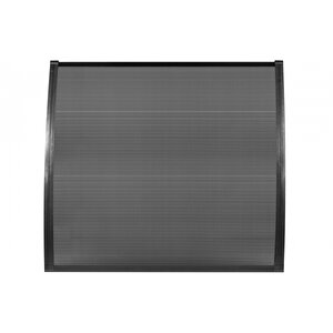 Cosmos Kapı Pencere Üstü Pratik Sundurma 105x120 - Siyah