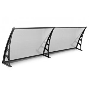 Lotus Kapı Pencere Üstü Pratik Sundurma 70x240 - Şeffaf