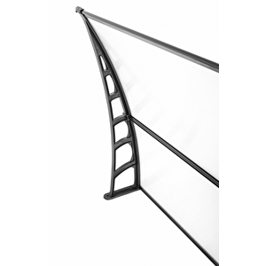 Lupin Kapı Pencere Üstü Pratik Sundurma 105x240 - Şeffaf