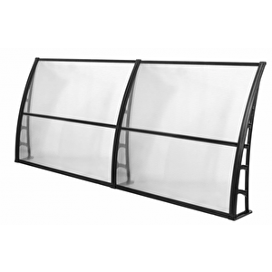 Lupin Kapı Pencere Üstü Pratik Sundurma 105x240 - Şeffaf