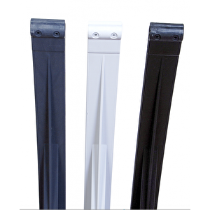 Pratik Sundurma Kapı Pencere Üstü 100x150 Cm Gri 6 Mm Levhalı