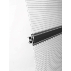 Lupin Kapı Pencere Üstü Pratik Sundurma 105x360 - Şeffaf