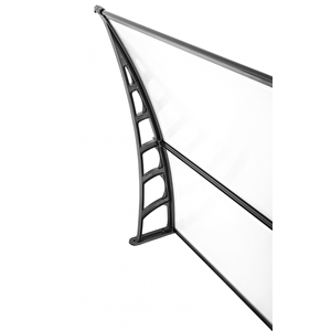 Lupin Kapı Pencere Üstü Pratik Sundurma 105x360 - Şeffaf