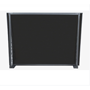 Azalea Alüminyum Ayaklı Kapı Üstü Pratik Sundurma 135x105 Cm Antrasit Gri