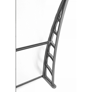 Lupin Kapı Pencere Üstü Pratik Sundurma 105x120 - Şeffaf