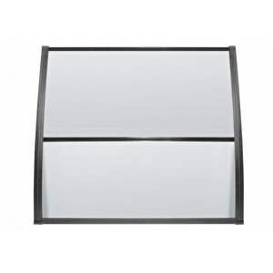 Lupin Kapı Pencere Üstü Pratik Sundurma 105x120 - Şeffaf