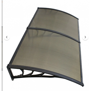 Kapı Pencere Üstü Pratik Sundurma 200 X 80 Siyah